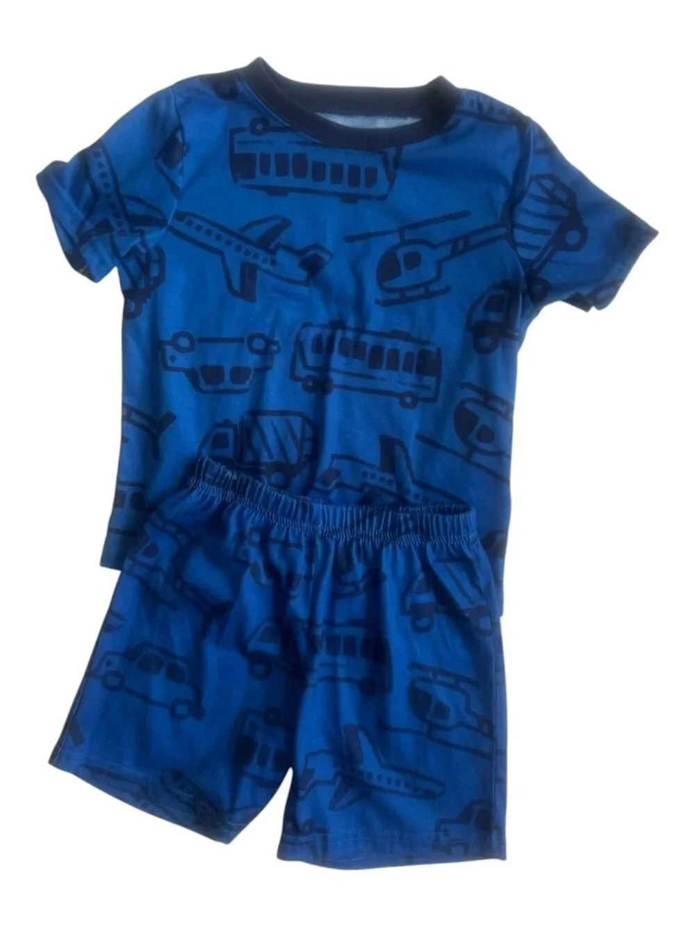 Boy's Size 4T Carters 2 PAIR Short PJs